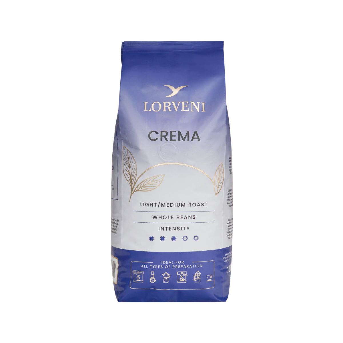Lorveni Crema - kawa w ziarnach