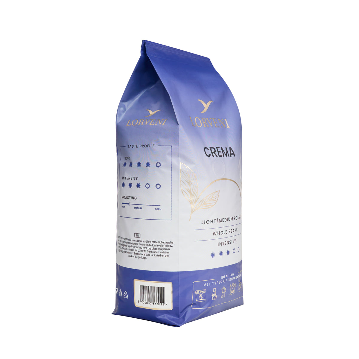 Lorveni Crema - kawa w ziarnach
