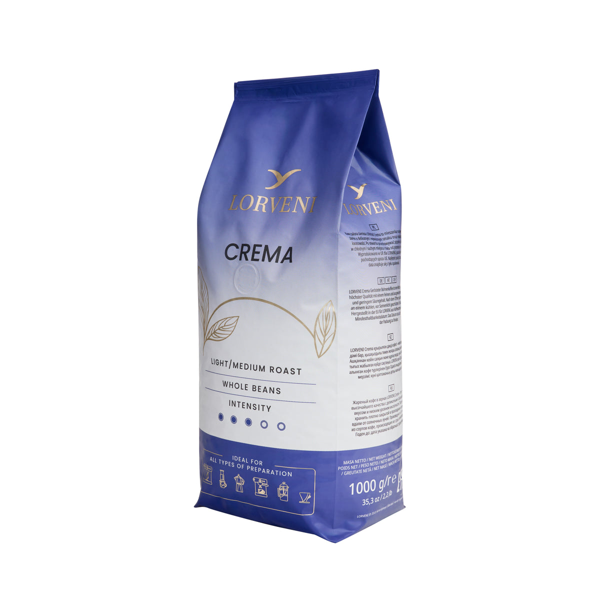 Lorveni Crema - kawa w ziarnach