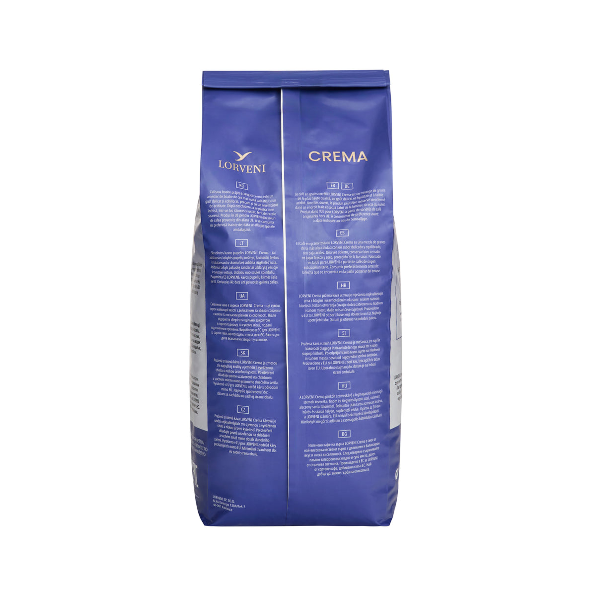 Lorveni Crema - kawa w ziarnach